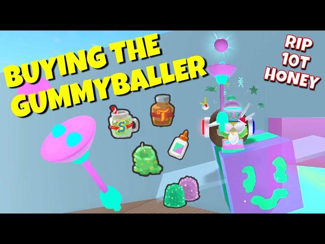 BUYING THE GUMMYBALLER - BEE SWARM SIMULATOR