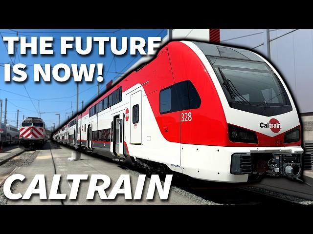 America Enters the Modern Era! Caltrain’s NEW Electric Trains!