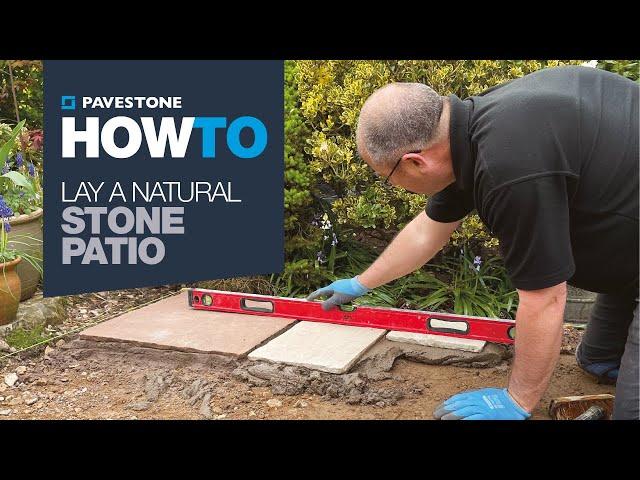 How To Lay a Natural Stone Garden Patio