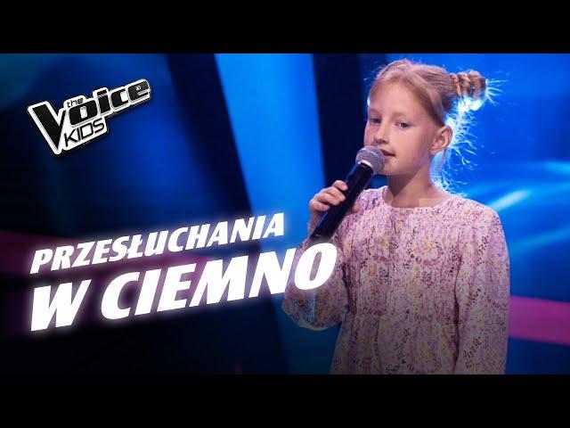 Dorotka Kiełbasa - „Jestem twoją bajką” - Przesłuchania w ciemno | The Voice Kids Poland 8