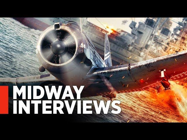 MIDWAY - Roland Emmerich, Ed Skrein and Luke Kleintank Interview [Exclusive]