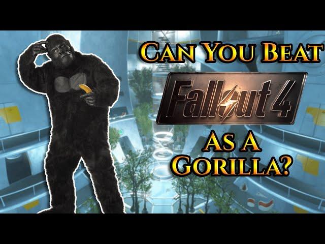 Can You Beat Fallout 4 As A Gorilla?