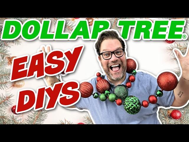 Dollar Tree Christmas DIYs - Easy & Affordable Holiday Crafts for Everyone!