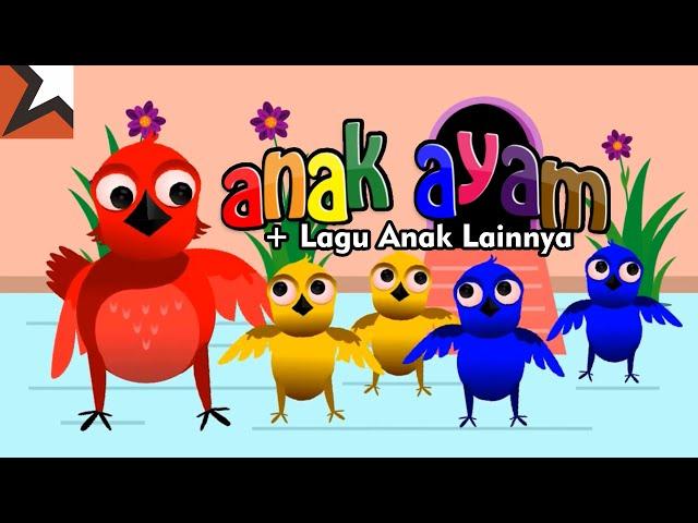 Anak Ayam (Tek Kotek), Kodok, dan Cicak Cicak di Dinding - Kumpulan Lagu Anak