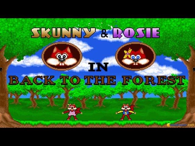 Skunny - Back to the Forest gameplay (PC Game, 1993)