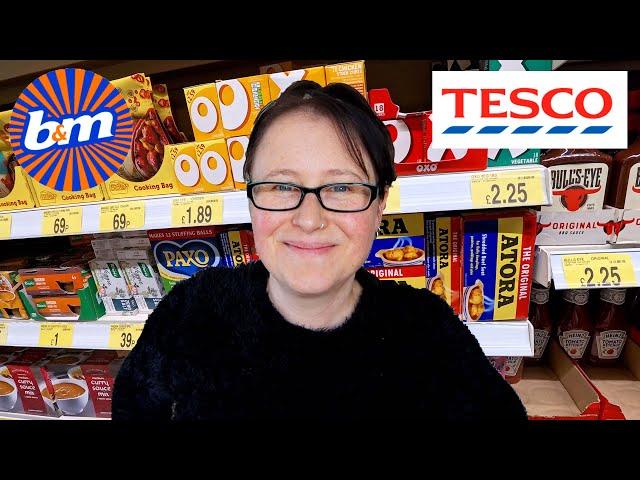 B&M BARGAINS & TESCO | SHOP with ME & COOK with ME.