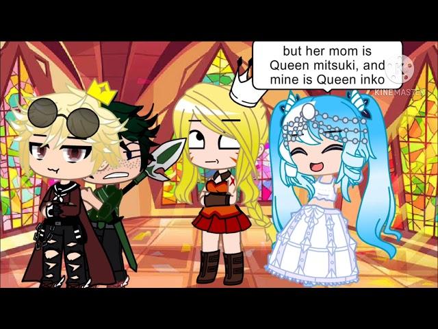 My mother’s the Queen meme // ft. Prince Bakugou & prince Izuku // mha