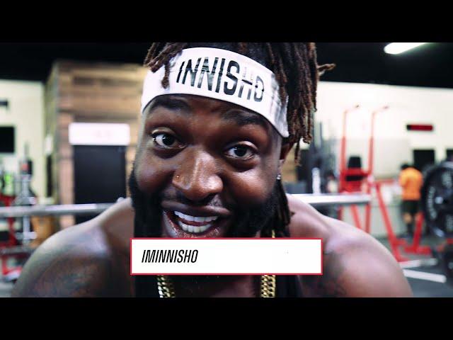 Big Neechi Bench presses 500lbs & explains "INNISHO" meaning @ Zoo Culture gym