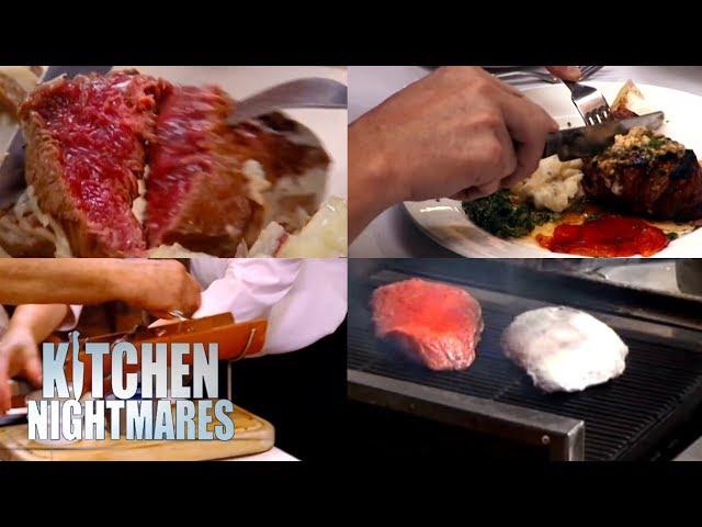 The WORST Steaks Served On Kitchen Nightmares