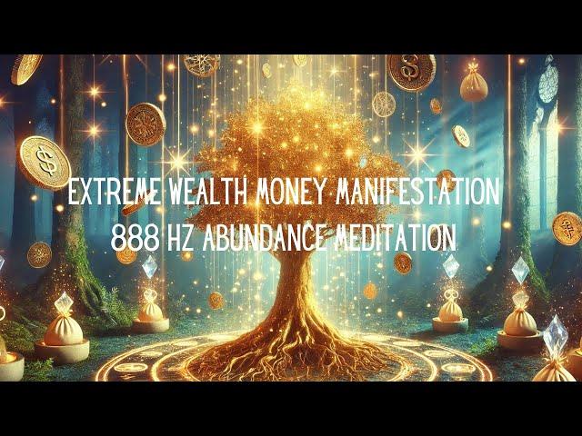 Extreme Wealth Money Manifestation Tone 888 Hz Abundance Meditation