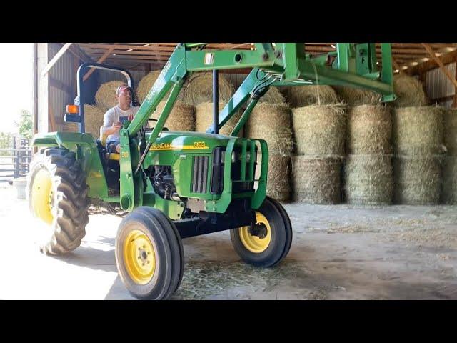 Round Bale Hay Storage