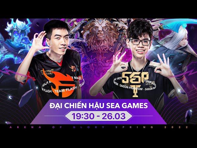 ĐẠI CHIẾN HẬU SEA GAMES: TEAM FLASH VS SAIGON PHANTOM  - TÂM ĐIỂM TUẦN | ĐTDV MÙA XUÂN 2022