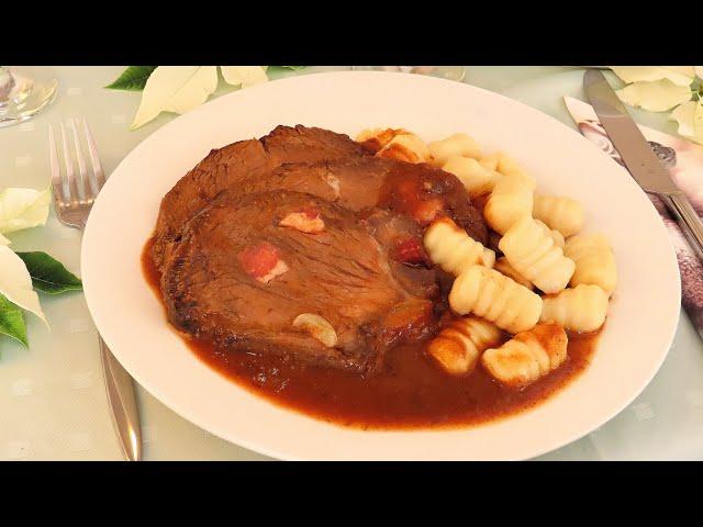 Splitska Pašticada / Traditional Stewed Beef in Gravy Sauce