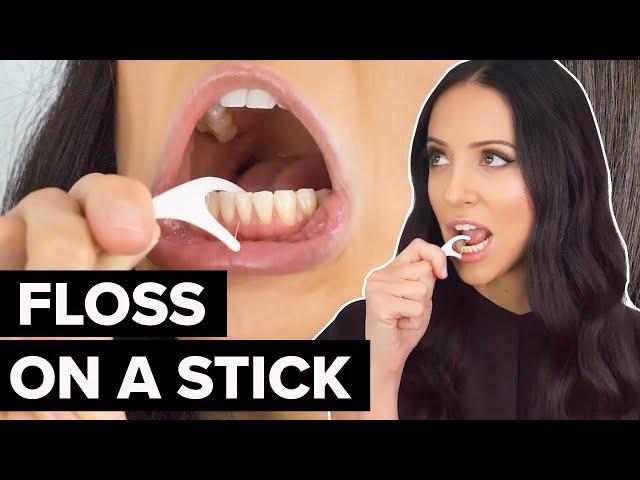 How To Use Floss Picks The Right Way