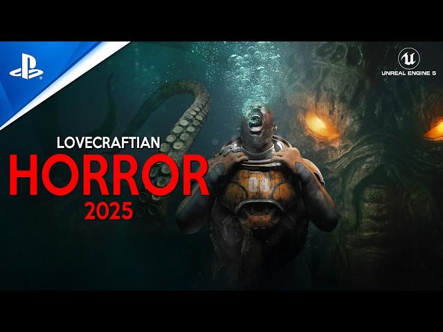 TOP 20 ULTRA REALISTIC Cosmic Horror Lovecraft Cthulhu Games coming out in 2025