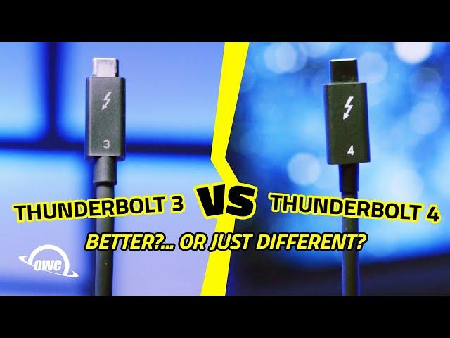 Thunderbolt 3 vs. Thunderbolt 4 - The DEFINITIVE explainer!