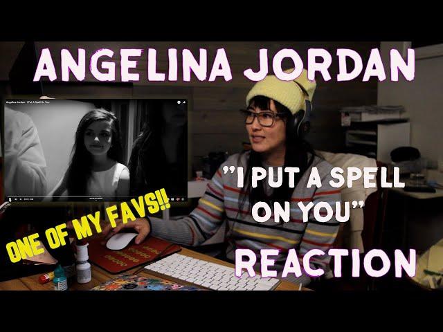 First Time Hearing ANGELINA JORDAN REACTION - I Put A Spell On You