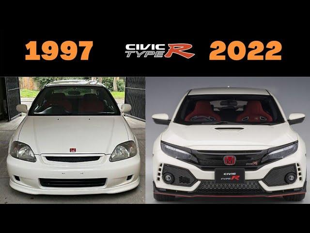Evolution Honda Civic Type R - All Generation