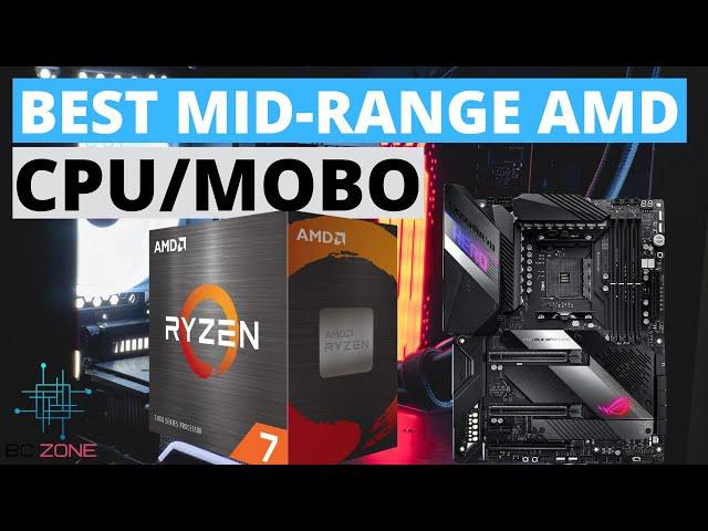 The Best Mid-Range AMD Motherboard & CPU Combo! Ryzen 7 5800X + ASUS ROG Crosshair VIII Hero