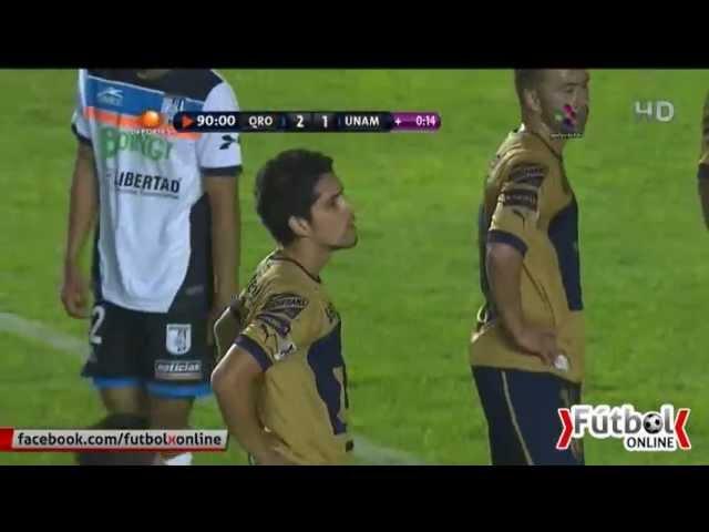 Queretaro vs Pumas UNAM 2-1 Jornada 2 Clausura 2013 Liga MX HD [12-01-13]