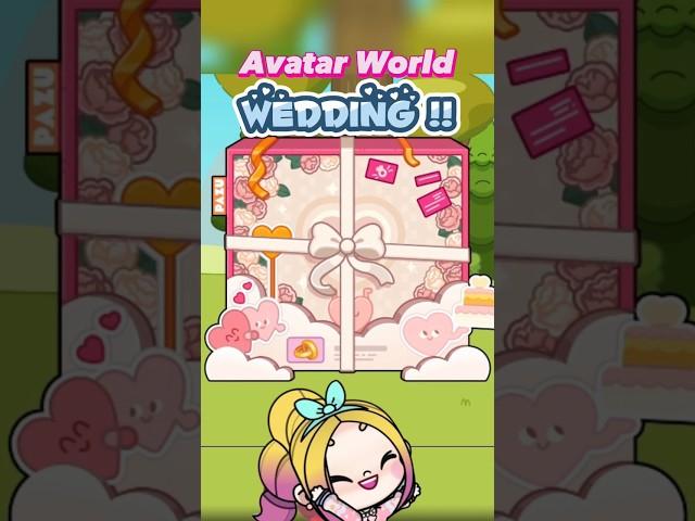 Avatar World WEDDING!! #avatarworld