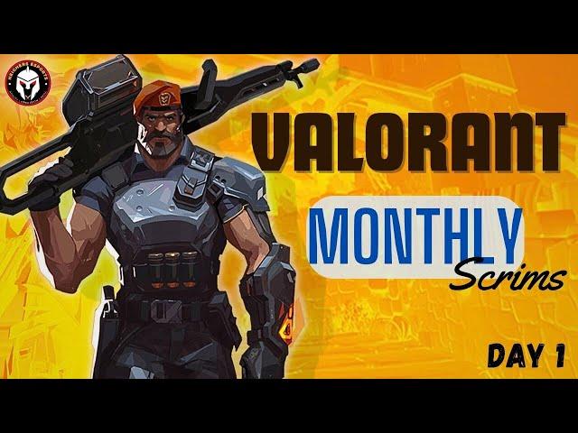 Valorant Monthly Scrims | Day 1 | Heighers eSports