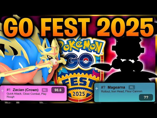 GO FEST 2025 LOGO GOT *LEAKED*! THE STRONGEST POKEMON IS COMING! MAGEARNA AS A MYTHICAL? + 2 EVENTS!