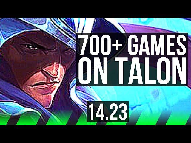 TALON vs WARWICK (JGL) | 700+ games | NA Grandmaster | 14.23