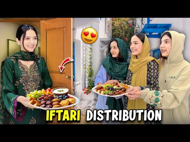 Aj neighbours ky liye iftari banai | IFTARI DISTRIBUTION  | Hira faisal | Sistrology.