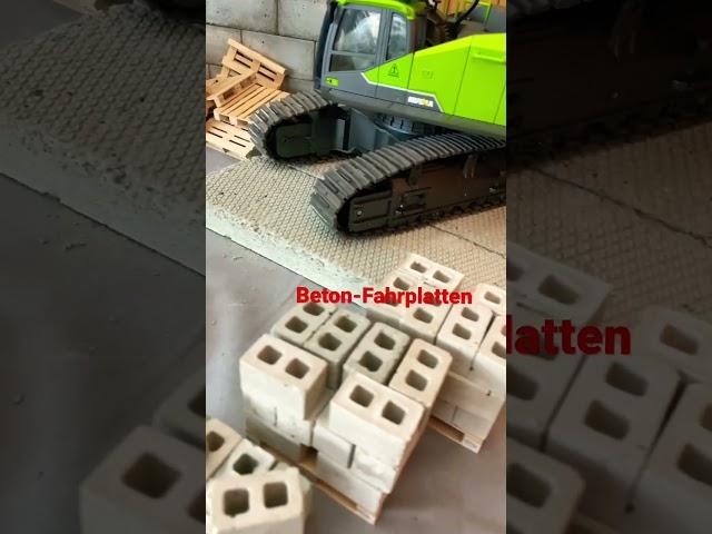 RC Parcours 1/14 Zubehör #Funktionsmodellbau #Betonblocksteine#Mauersteine#Brennholz #Modellbau#RC