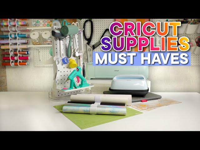 CRICUT BEGINNER GUIDE 2023: Tools and Supplies You ACTUALLY Need!