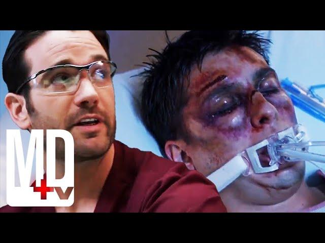 Miraculously Surviving a Death-Defying 33-Story Plummet | Chicago Med | MD TV