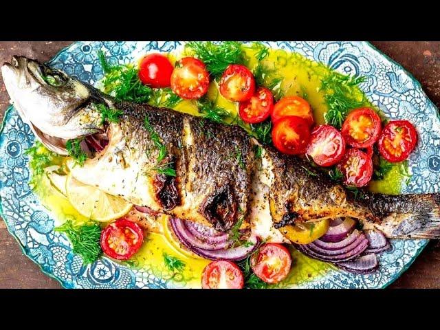 20-Minute Whole Roasted Branzino!