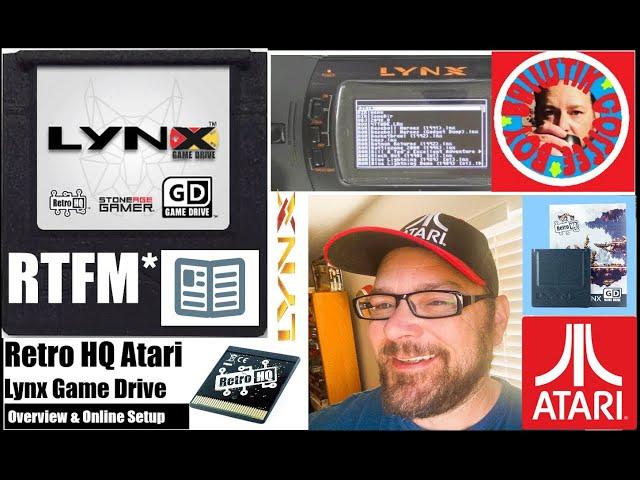 RTFM #8 - Retro HQ Atari Lynx Game Drive (Overview & Impressions, Instructions for Setting Up)