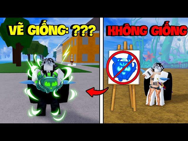 Mình VẼ TRÁI ÁC QUỶ Mythical Để Dùng PVP VDarh Trong Blox Fruit | Blox Fruits