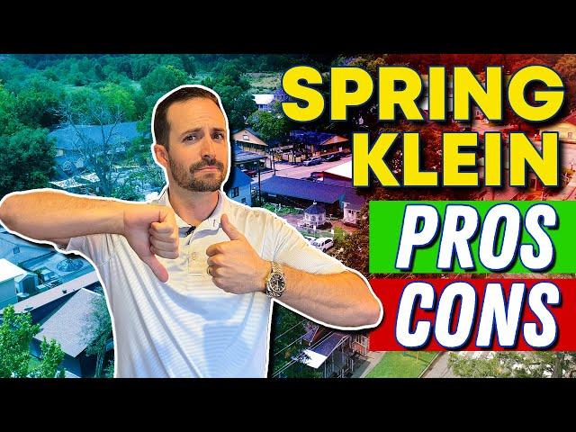 Spring TX Klein TX Pros & Cons - The GOOD & BAD of Spring TX & Klein TX