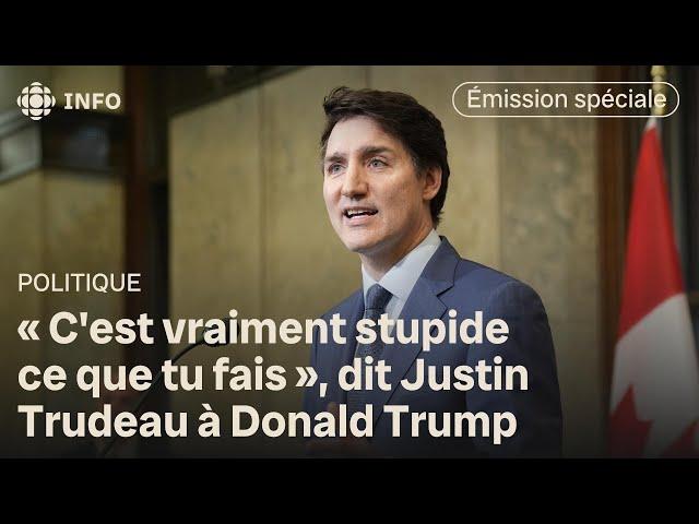 La réponse du Canada aux tarifs douaniers de Donald Trump : revoyez notre émission spéciale