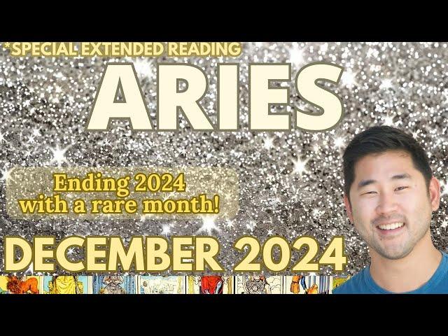 Aries December 2024 - MIC DROP  YOUR BEST MONTH OF 2024 HAS ARRIVED!  Tarot Horoscope