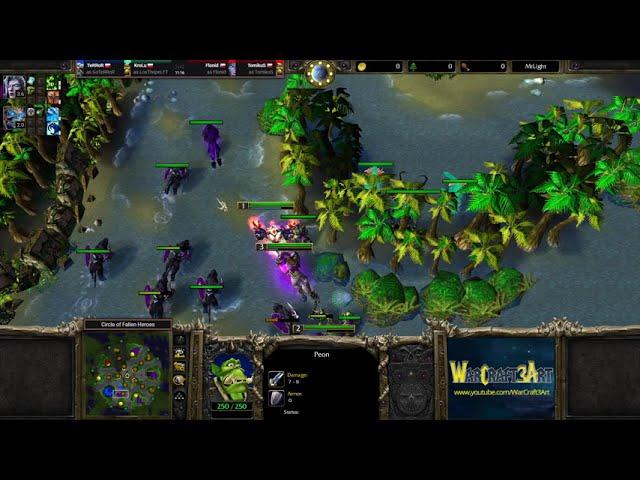 TeRRoR(UD) KroLu(ORC) vs TomikuS(ORC) Flonid(NE) - Warcraft 3: Reforged (Classic) - RN4906