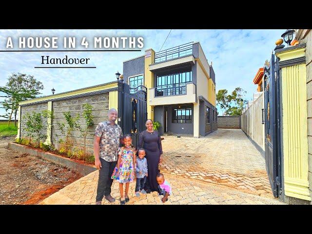 OMG! Couple Built A Stunning Mansion In Only 4 Months! 8,200,000 ($52k) 4 Bedroom +HANDOVER CEREMONY