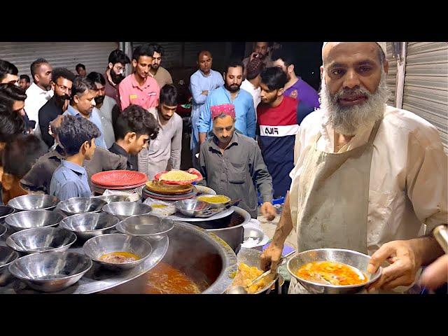 SOLD BEFORE OPEN! CRAZY RUSH FOR THE MOST FAMOUS LAHORI NASHTA | NASIR BONG PAYE ANARKALI LAHORE