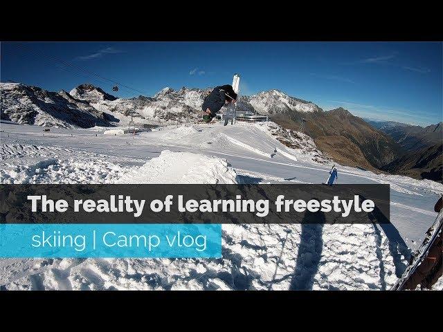 The Reality of Learning Freestyle Skiing | Camp Vlog