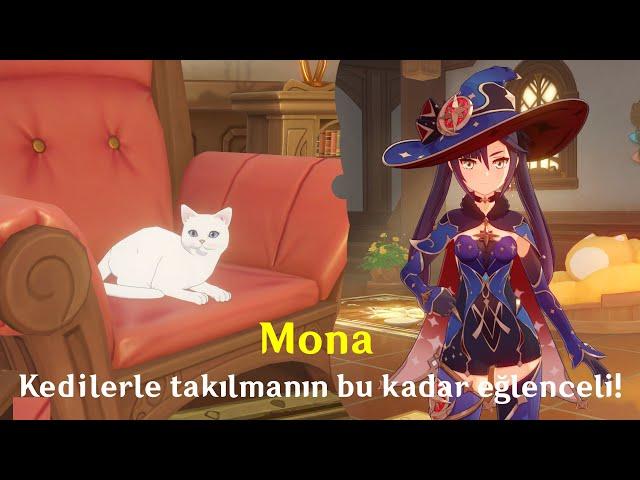 Mona Kedi Sahiplenmek İstiyor | Pisi Pisi Kalesi'nde Bir Miyavcera | Genshin Impact Türkçe 4.5