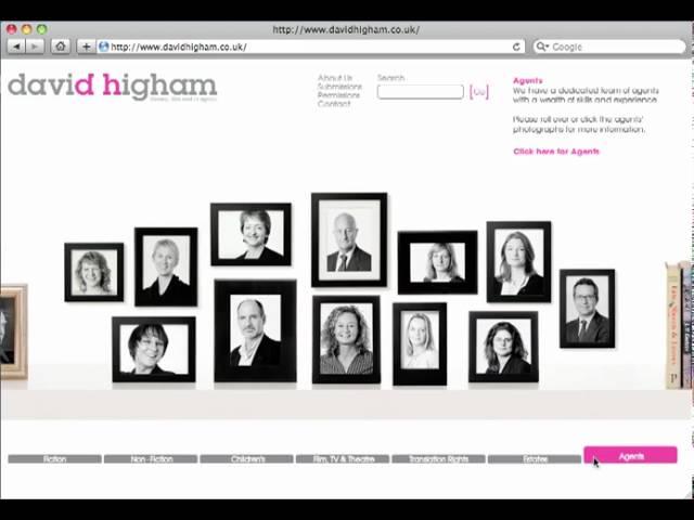 David Higham website