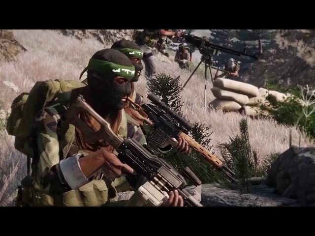 فيديو محكاة واقعية الحرب بين الاحتلال الاسرائيلي والمقاومة الفلسطينية في غزة لعبة ARMA 3