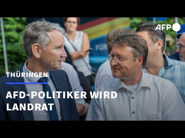 Sonneberg: Erstmals AfD-Politiker zum Landrat gewählt | AFP