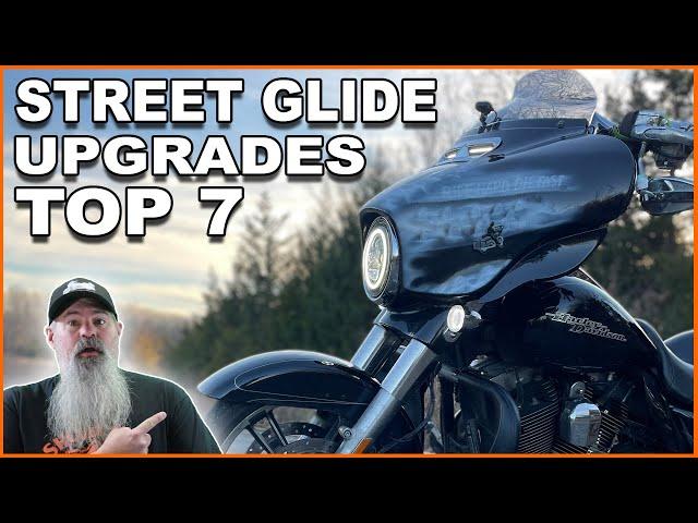 HARLEY DAVIDSON Street Glide Upgrades My Top 7!