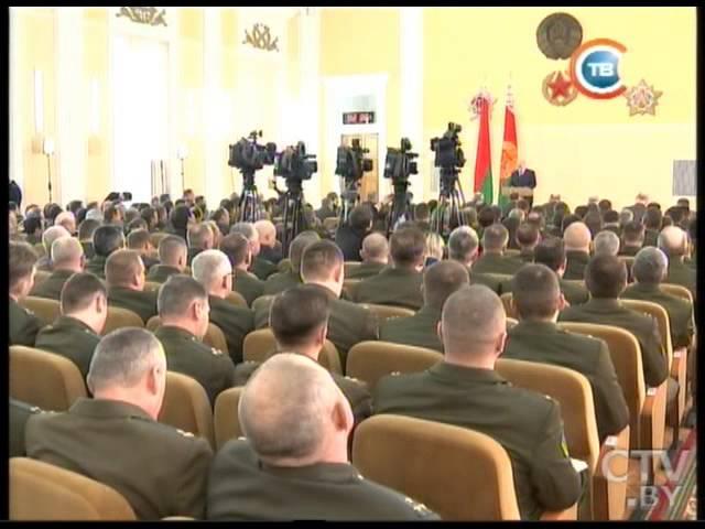 CTV.BY: Александр Лукашенко посетил Министерство обороны Республики Беларусь 19.02.2015