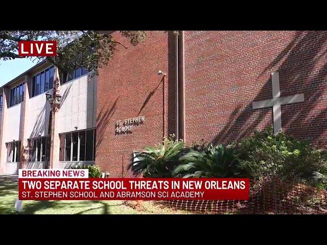 Threats at two New Orleans schools prompt evacuations