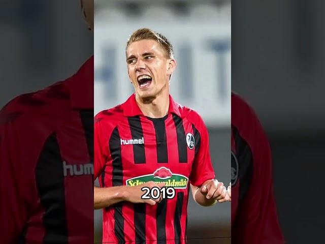 Nils Petersen over the years(sorry it’s short @LF33 I couldn’t find many pictures) #football #edit